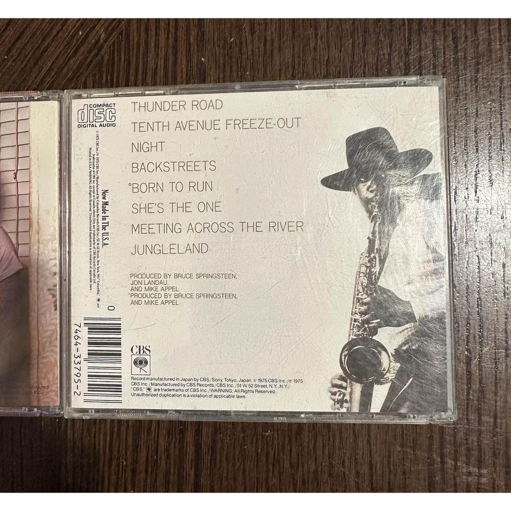 Bruce Springsteen Left T Of 2 CDs Born To Run, Darkness On The Edge Of Town 78' - Picture 5 of 10